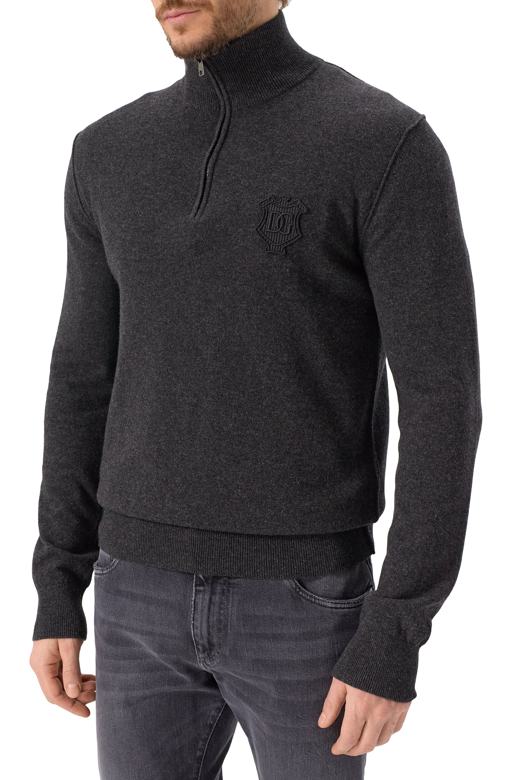 Кашемировый джемпер DOLCE & GABBANA, арт. GXW06Z/JAWXS, фото 3