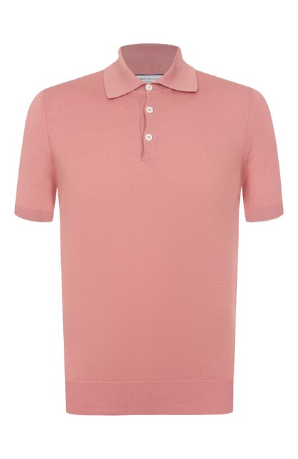 Мужская хлопковое поло BRUNELLO CUCINELLI, арт. M29800125