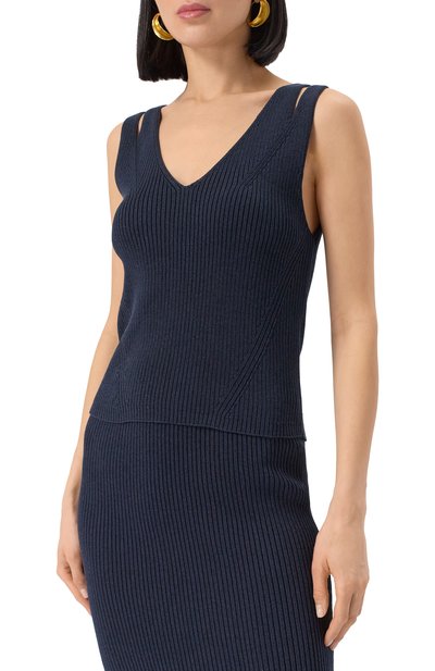 Топ из вискозы и хлопка BOSS, арт. 50534133, фото 3