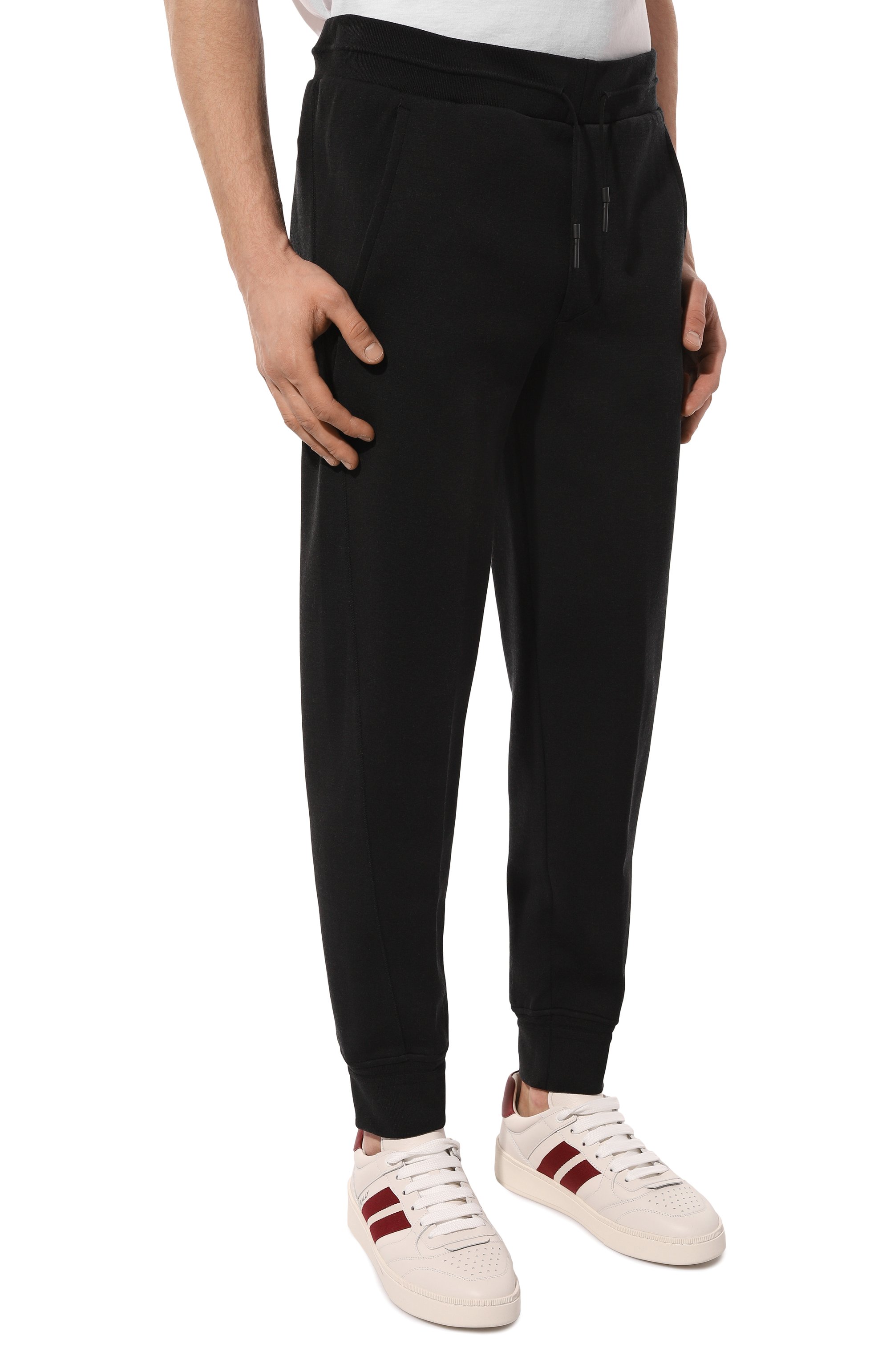 Джоггеры из шерсти и хлопка ZEGNA, арт. CCTTR1/UC564A6, фото 3