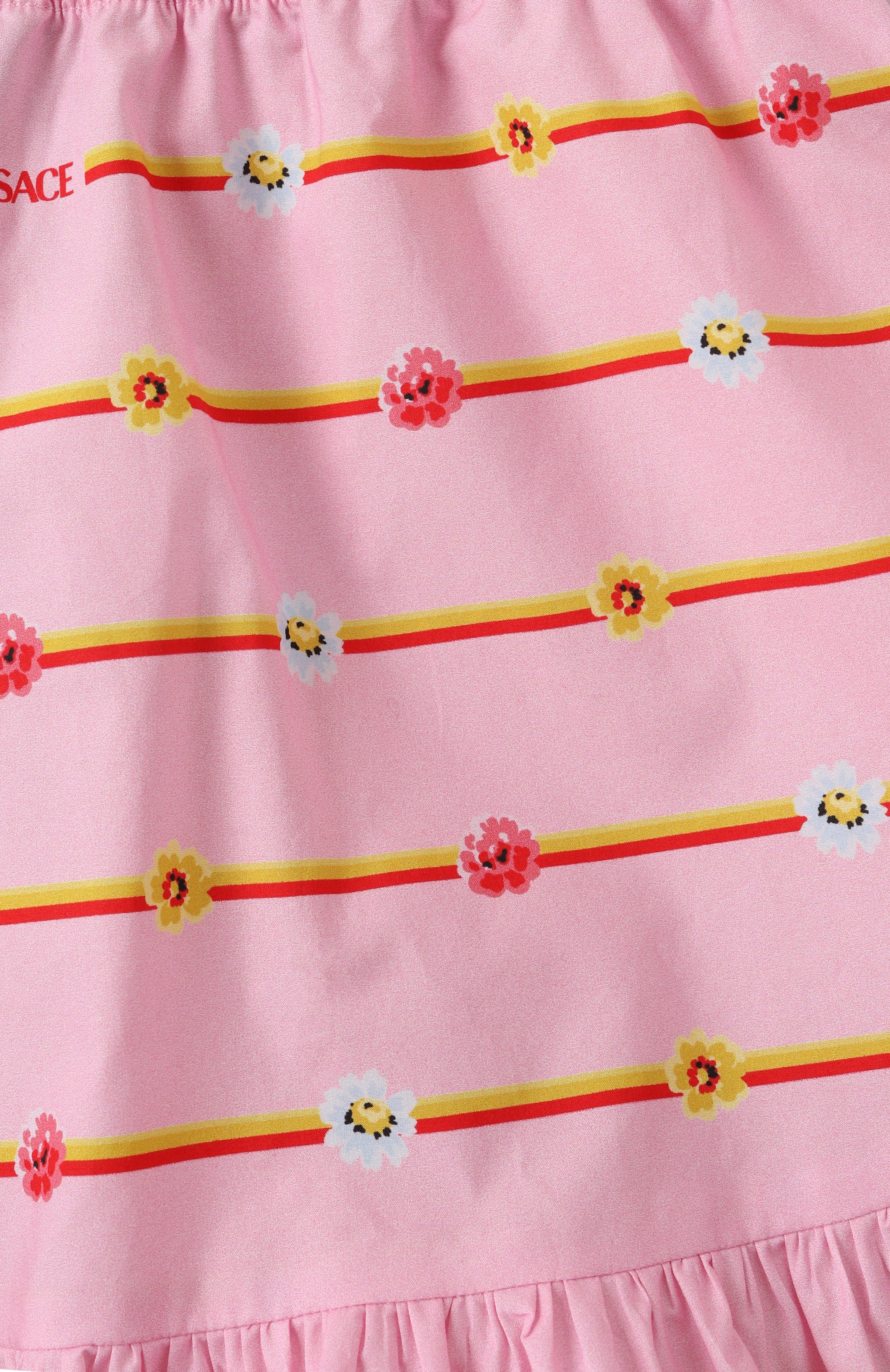 Хлопковые шорты VERSACE розового цвета по цене 22650 руб., арт. 1018692/1A13149, фото 3 Хлопковые шорты VERSACE, арт. 1018692/1A13149, фото 3