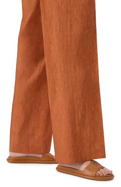 Кожаные шлепанцы SANTONI, арт. WHXG71409G0MTKED, фото 3