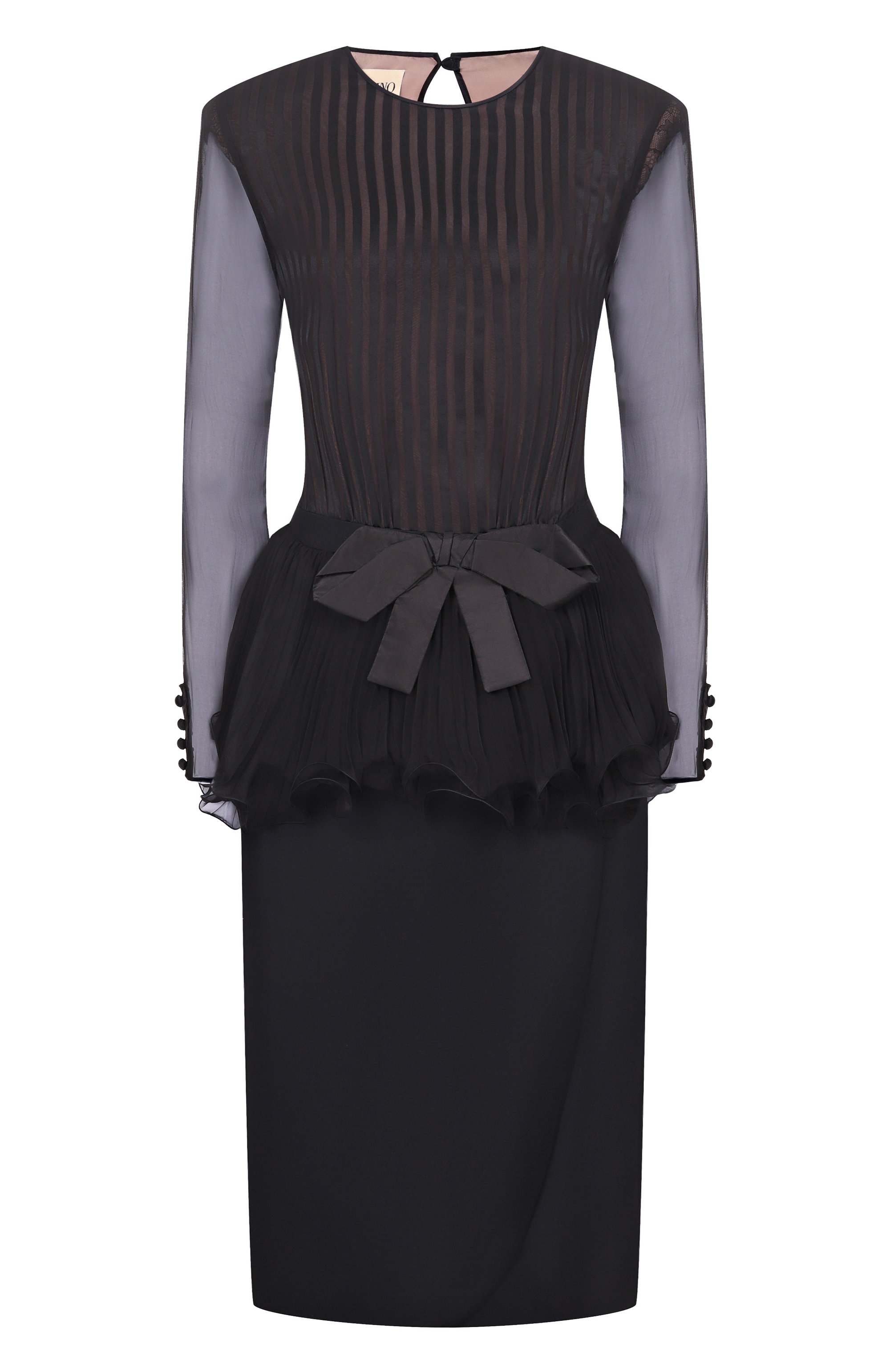 Шелковое платье VALENTINO, арт. 7B0VAGJ1/9SR, фото 1