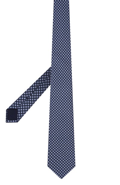 Шелковый галстук CORNELIANI, арт. 88U302-1820323/00, фото 3