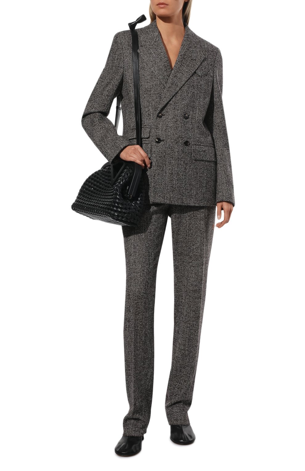 Жакет из шерсти и шелка BOTTEGA VENETA, арт. 669598/V12N0, фото 2