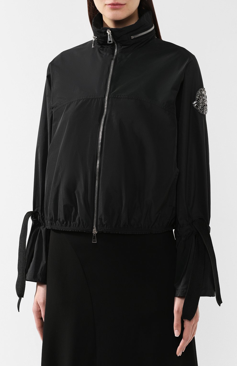 Куртка MONCLER черного цвета по цене 69600 руб., арт. E1-093-45023-05-57455, фото 3 Куртка MONCLER, арт. E1-093-45023-05-57455, фото 3