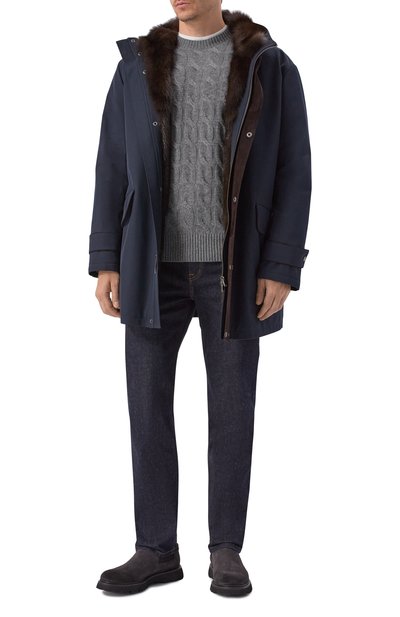 Парка с подкладкой из соболя BLACK SABLE, арт. BS-24010ЕВ, фото 2