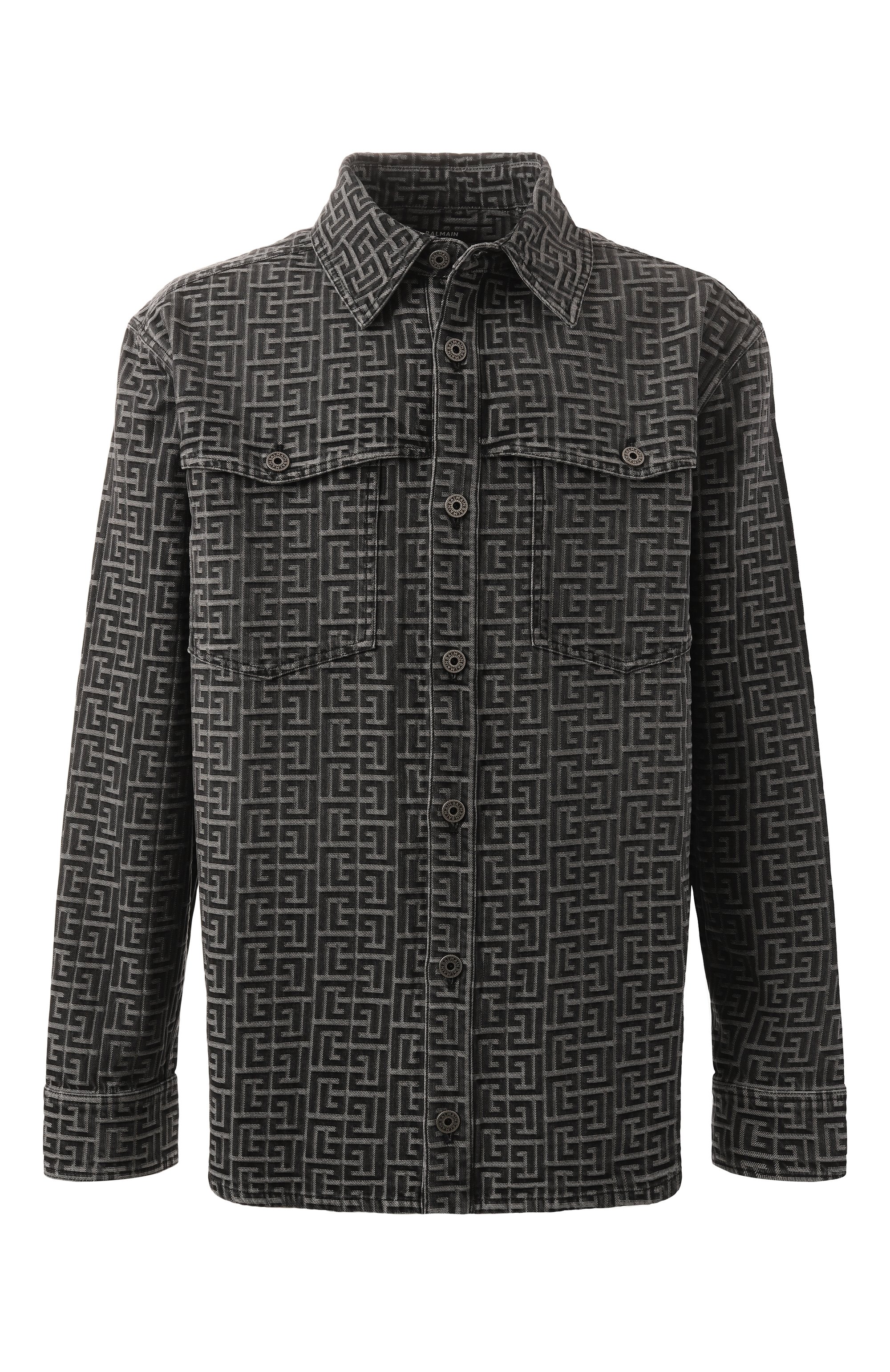 Джинсовая рубашка BALMAIN, арт. BH1HC088/DD68, фото 1