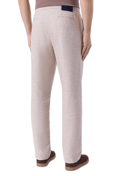 Брюки из хлопка и шерсти KITON, арт. UPLACRK0131H03, фото 4