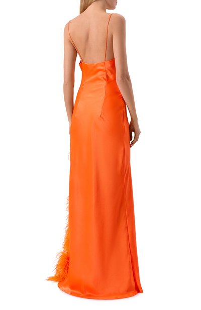 Платье с отделкой перьями SASHA KIM, арт. SK-00001314, фото 3