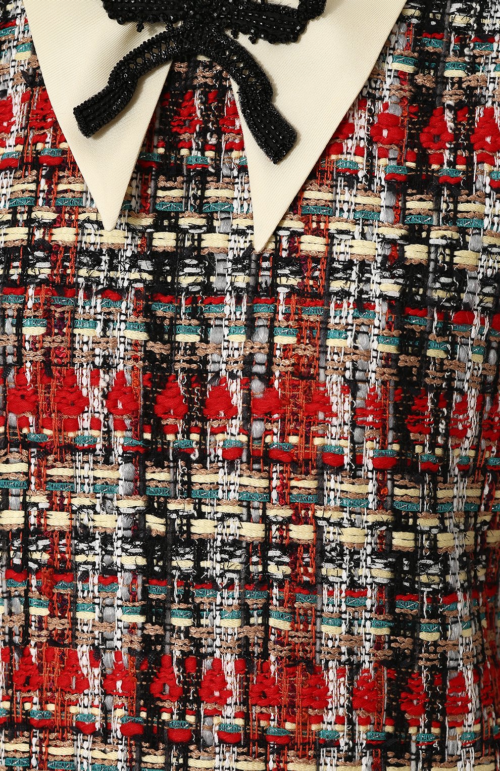 Буклированное мини-платье с коротким рукавом GUCCI, арт. 493531/ZJE47, фото 5