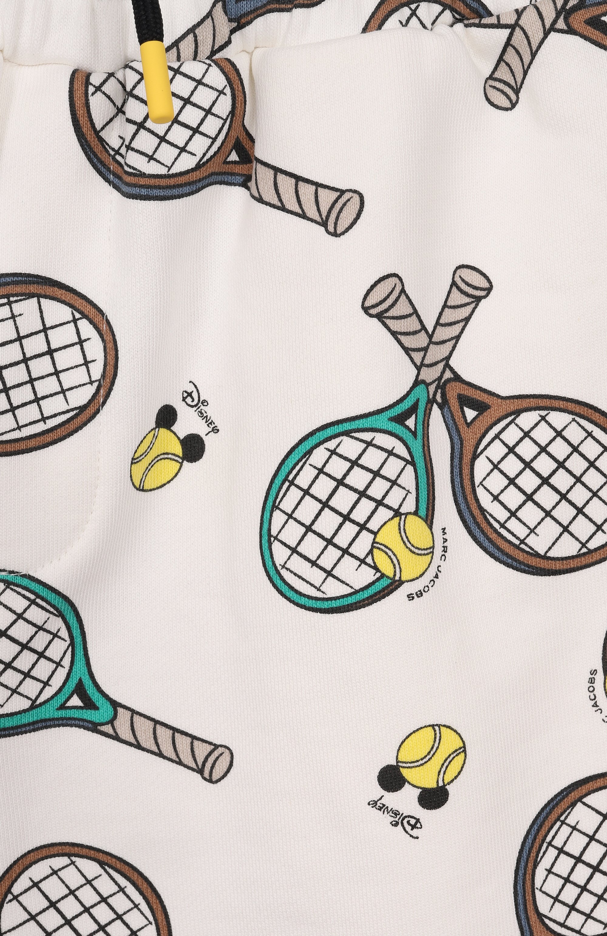 Хлопковые шорты MARC JACOBS (THE) молочного цвета по цене 11950 руб., арт. W60782, фото 3 Хлопковые шорты MARC JACOBS (THE), арт. W60782, фото 3