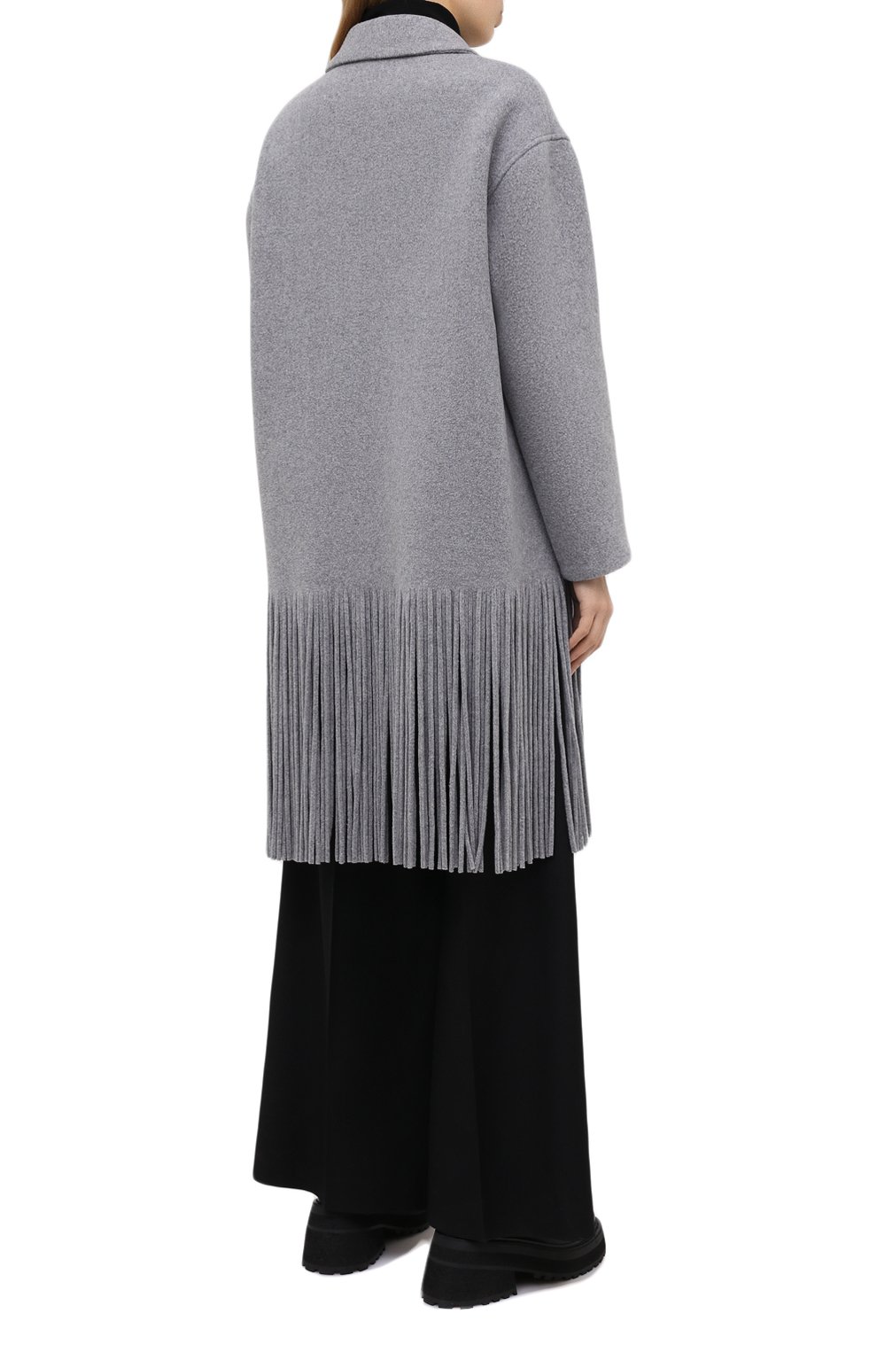 Шерстяное пальто DOROTHEE SCHUMACHER, арт. 946001/ALL AB0UT FRINGE, фото 4