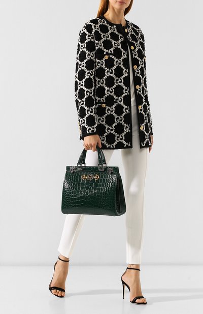 Сумка gucci zumi из кожи аллигатора GUCCI, арт. 564714/EV40X/AMIS, фото 2