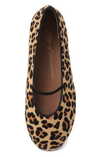 Кожаные балетки daphne AGE OF INNOCENCE, арт. 000483/DAPHNE ANIMAL PRINT/34, фото 4