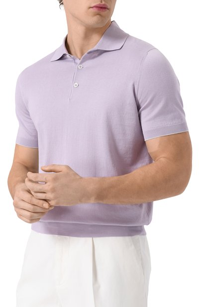 Хлопковое поло BRUNELLO CUCINELLI, арт. M29800125, фото 3