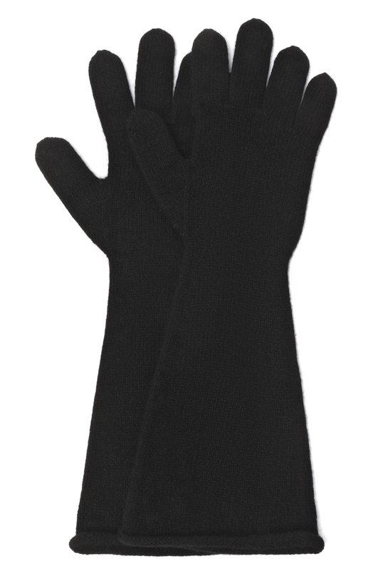 Перчатки Lukia из кашемира и шерсти Canoe 6401710 Чёрный 6401710