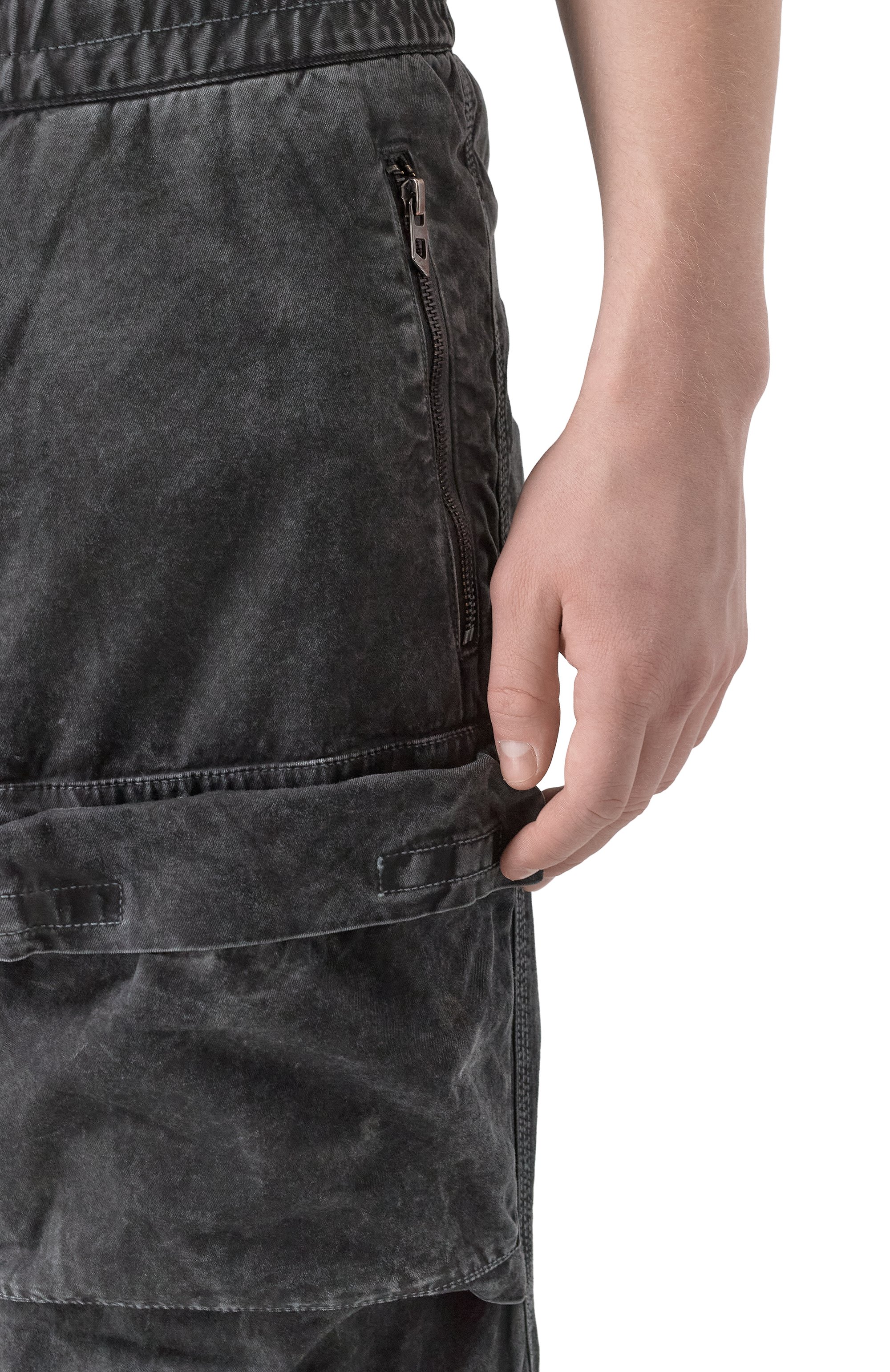 Хлопковые брюки-карго DIESEL, арт. A14759/0NJBP, фото 5