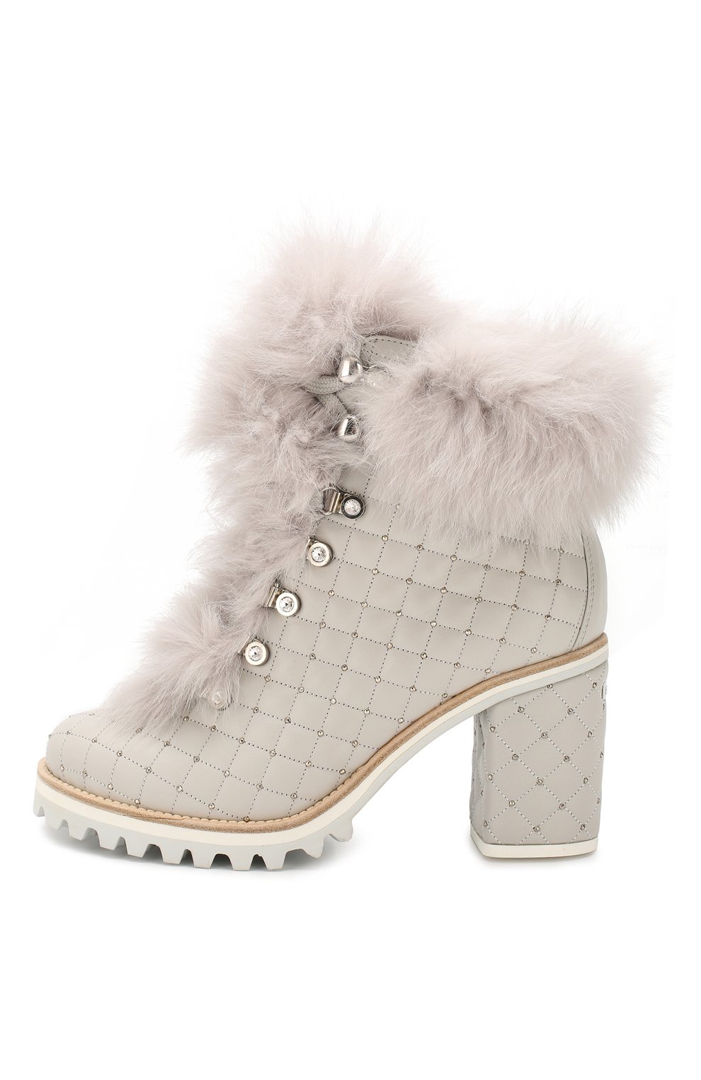 Кожаные ботильоны LE SILLA, арт. 7495M080M1LLCHI, фото 3