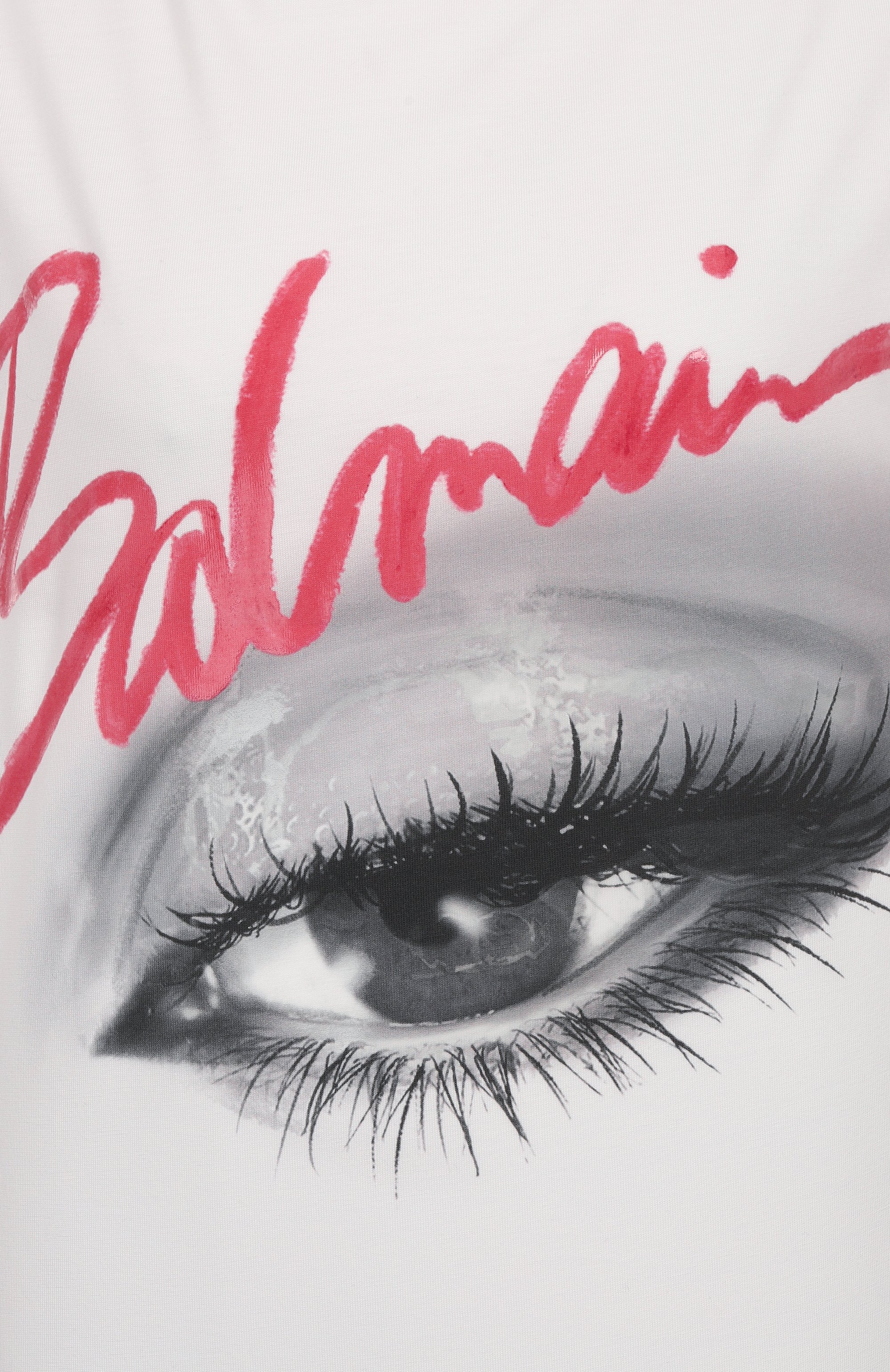 Футболка из лиоцелла и хлопка BALMAIN, арт. EF0EG012/GE84, фото 6