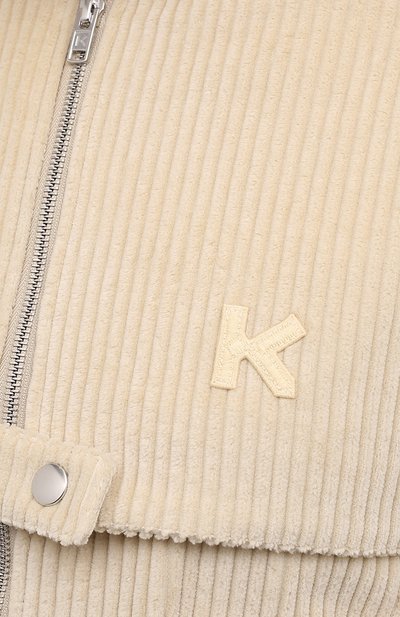 Вельветовая куртка KENZO кремового цвета по цене 65150 руб., арт. FA62BL1179CV, фото 5 Вельветовая куртка KENZO, арт. FA62BL1179CV, фото 5