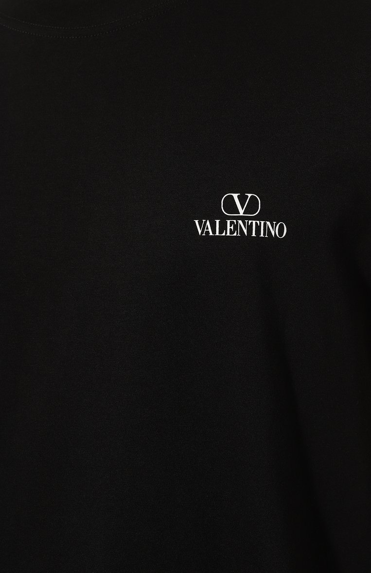 Хлопковая футболка VALENTINO, арт. 1V3MG11Z8MS, фото 1