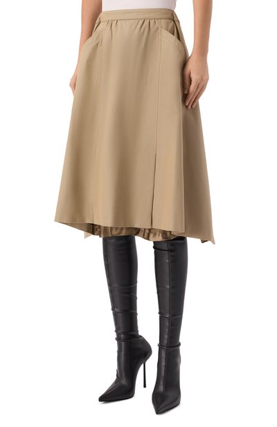 Хлопковая юбка VETEMENTS, арт. WH27SK021C, фото 3
