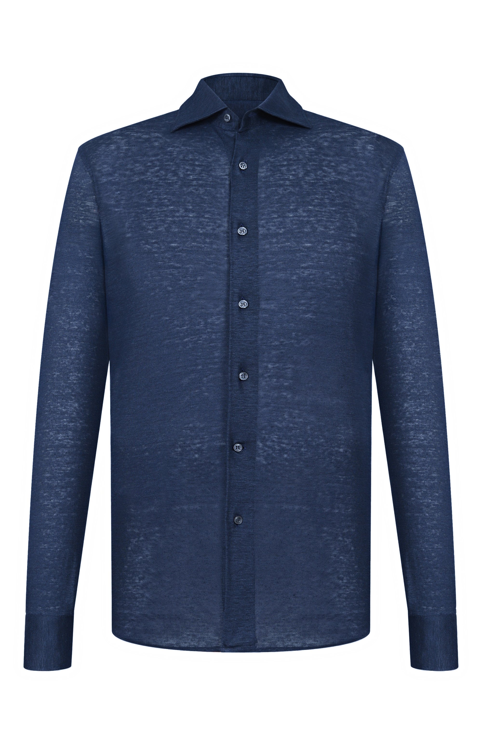 Льняная рубашка MVST, арт. SLIM/GABRIELLE/R0UND/800-JERSEY, фото 1