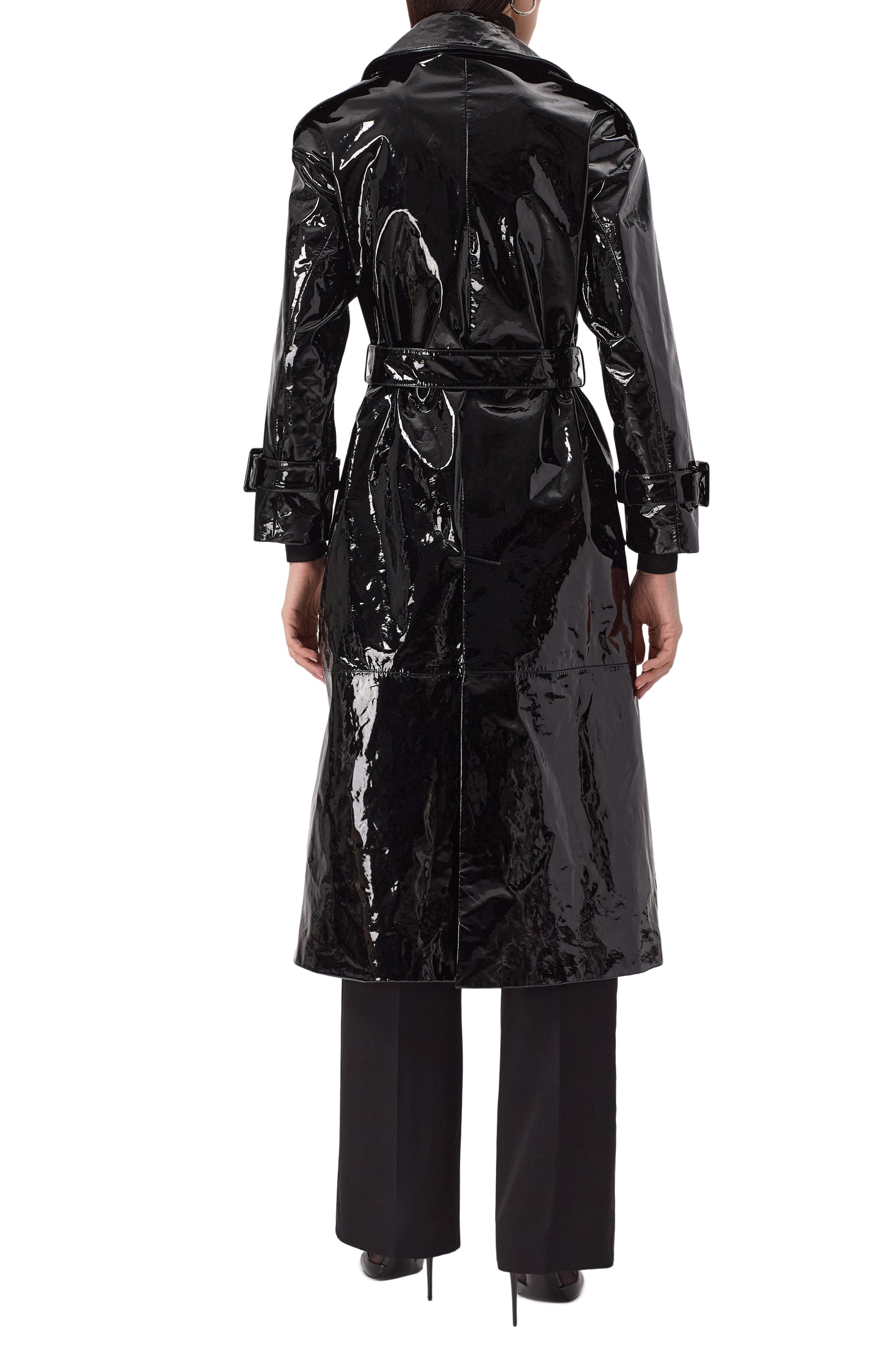 Кожаный плащ MVST, арт. ZBPL-Y434, фото 4