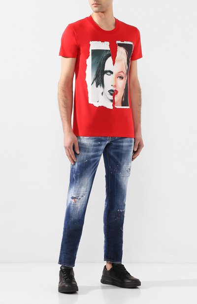 Хлопковая футболка DIEGO VENTURINO, арт. SS20-DV TS MMF, фото 2