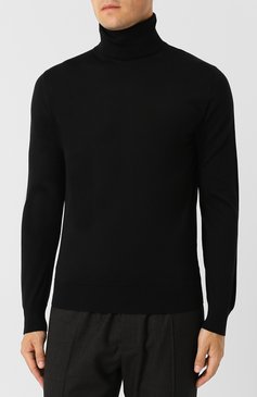 Однотонная шерстяная водолазка ZEGNA, арт. URM00/120, фото 3