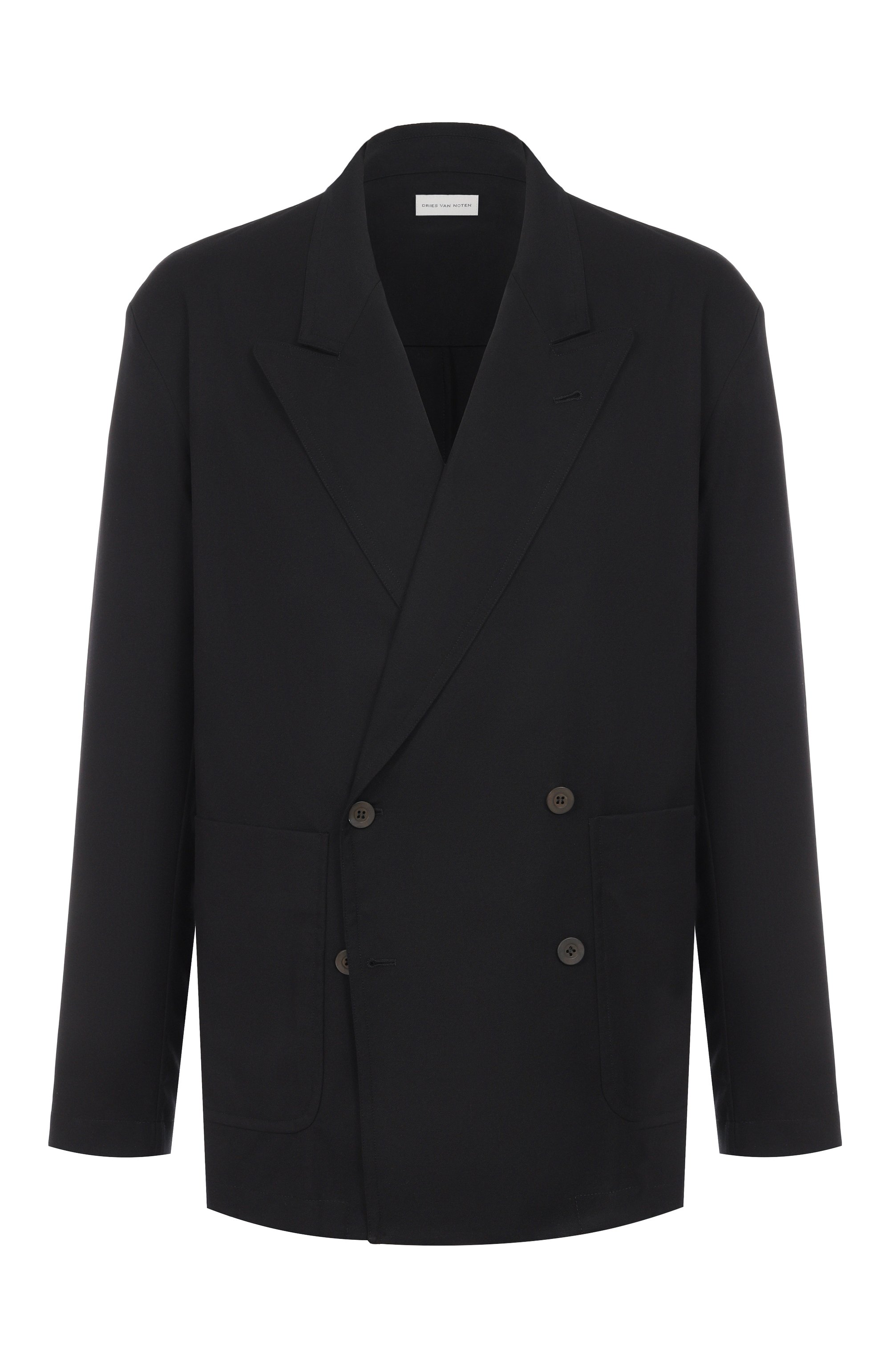 Пиджак из хлопка и шерсти DRIES VAN NOTEN, арт. 020718-2302-900, фото 1