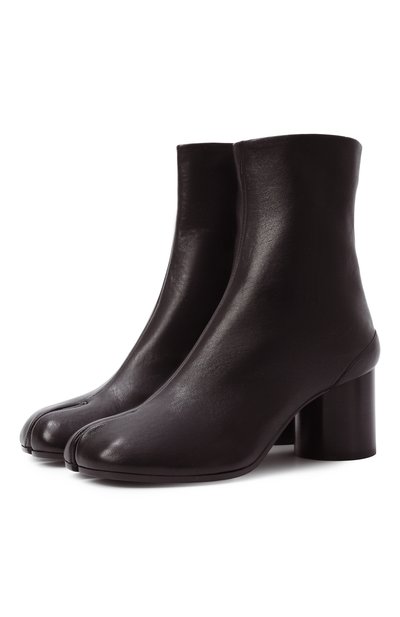 Женские кожаные ботильоны tabi MAISON MARGIELA, арт. S58WU0246/P3753
