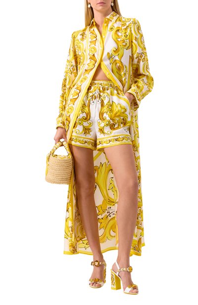 Кожаные босоножки keira 105 DOLCE & GABBANA, арт. CR1354/AT848, фото 2