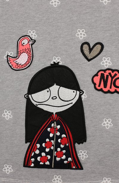 Хлопковое мини-платье MARC JACOBS (THE), арт. W12275/2A-5A, фото 3