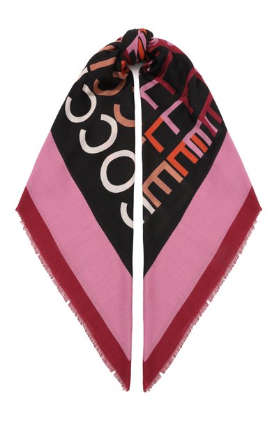 Платок из вискозы и шерсти COCCINELLE, арт. E7 PAV 33 01 01, фото 1