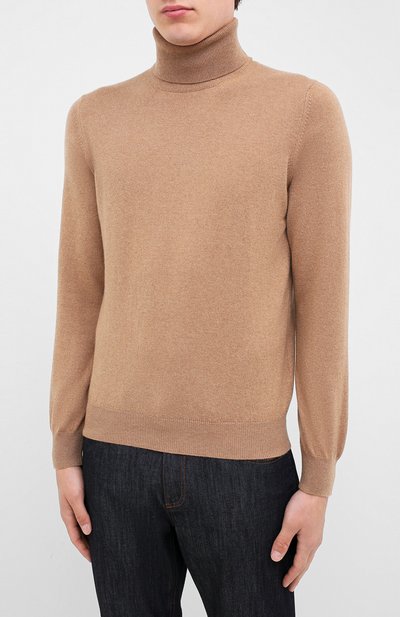 Кашемировая водолазка GRAN SASSO бежевого цвета по цене 45300 руб., арт. 55157/15590, фото 3 Кашемировая водолазка GRAN SASSO, арт. 55157/15590, фото 3