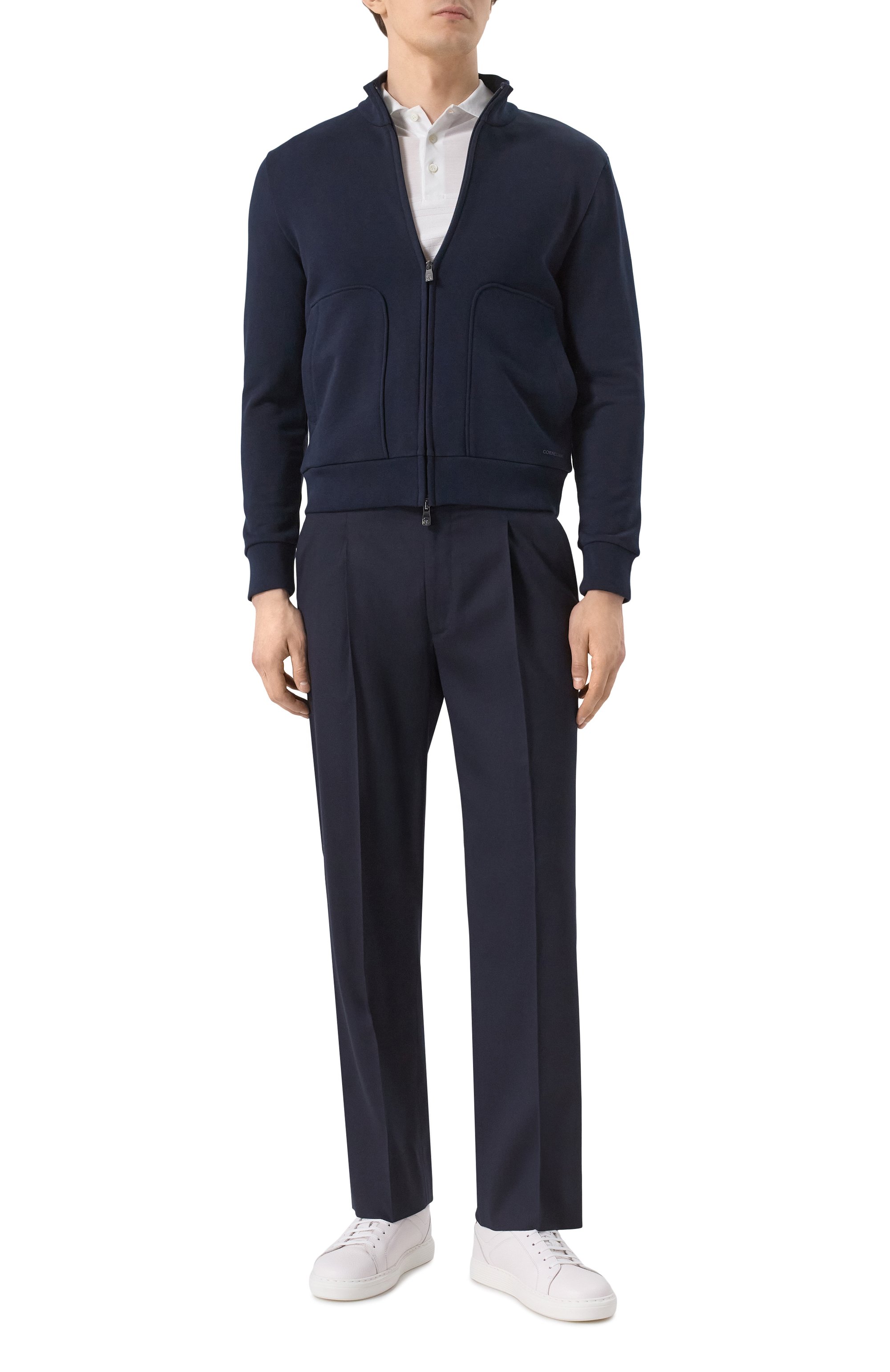 Шерстяные брюки CORNELIANI, арт. 254L26-2518570, фото 2