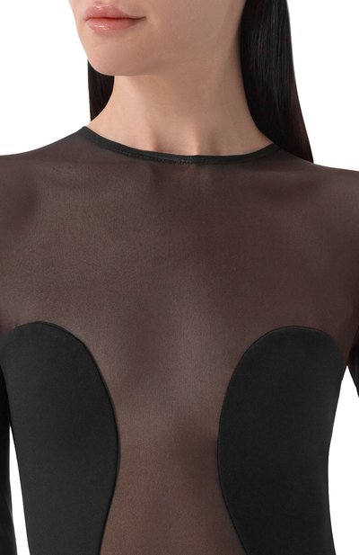 Платье UNDRESS CODE черного цвета по цене 35000 руб., арт. SLEEK SILH0UETTE DRESS, фото 4 Платье UNDRESS CODE, арт. SLEEK SILH0UETTE DRESS, фото 4