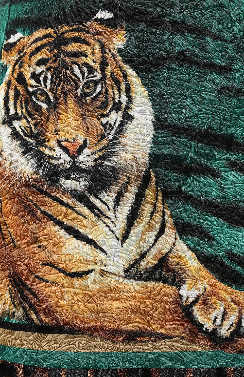 Юбка из вискозы и хлопка DOLCE & GABBANA, арт. I4J34W/GDATE, фото 5