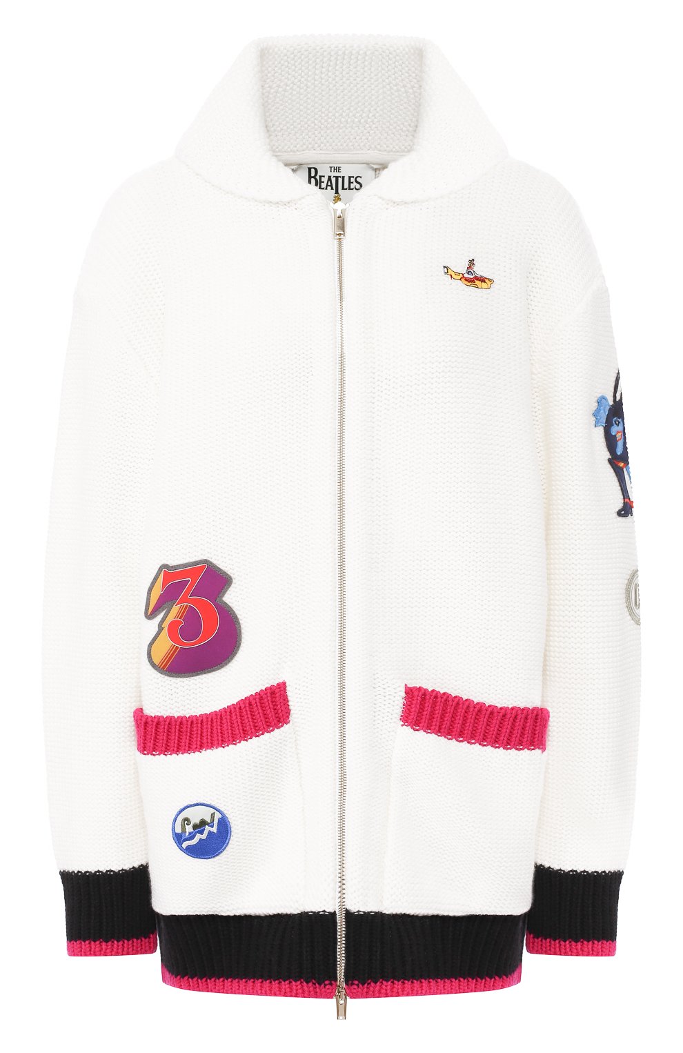 Шерстяной кардиган STELLA MCCARTNEY белого цвета по цене 103000 руб., арт. 578433/S2100, фото 1 Шерстяной кардиган STELLA MCCARTNEY, арт. 578433/S2100, фото 1