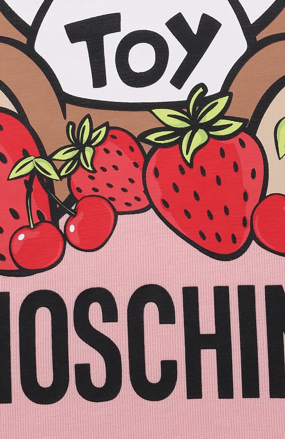 Хлопковая футболка MOSCHINO, арт. HDM04E/LBA00/4A-8A, фото 3