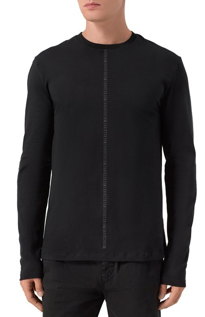 Хлопковый лонгслив DIRK BIKKEMBERGS, арт. BMT1229, фото 3