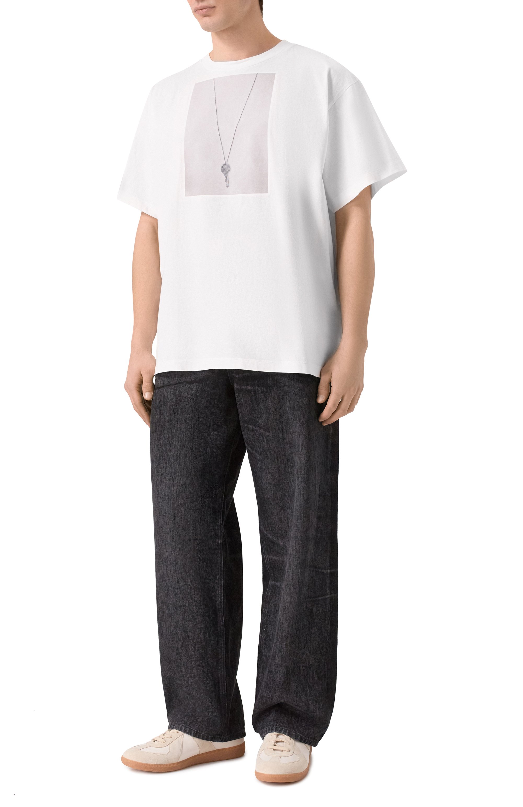 Хлопковая футболка MM6, арт. SH0GC0068/M20050, фото 2