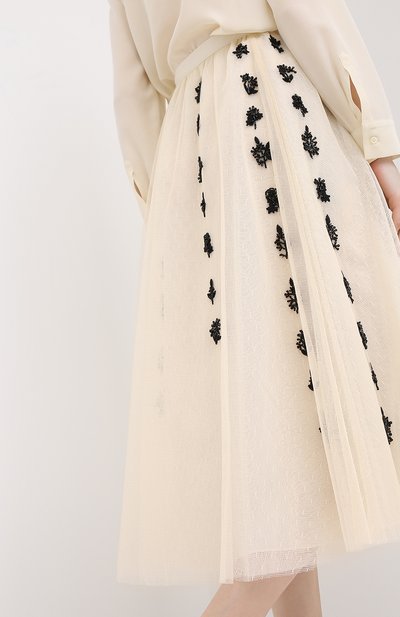 Юбка REDVALENTINO бежевого цвета по цене 97550 руб., арт. UR3RA01A/5BM, фото 4 Юбка REDVALENTINO, арт. UR3RA01A/5BM, фото 4