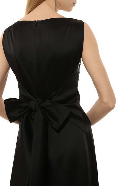 Атласное платье с отделкой пайетками FREEAGE, арт. WS25.DR148.4019.900, фото 5