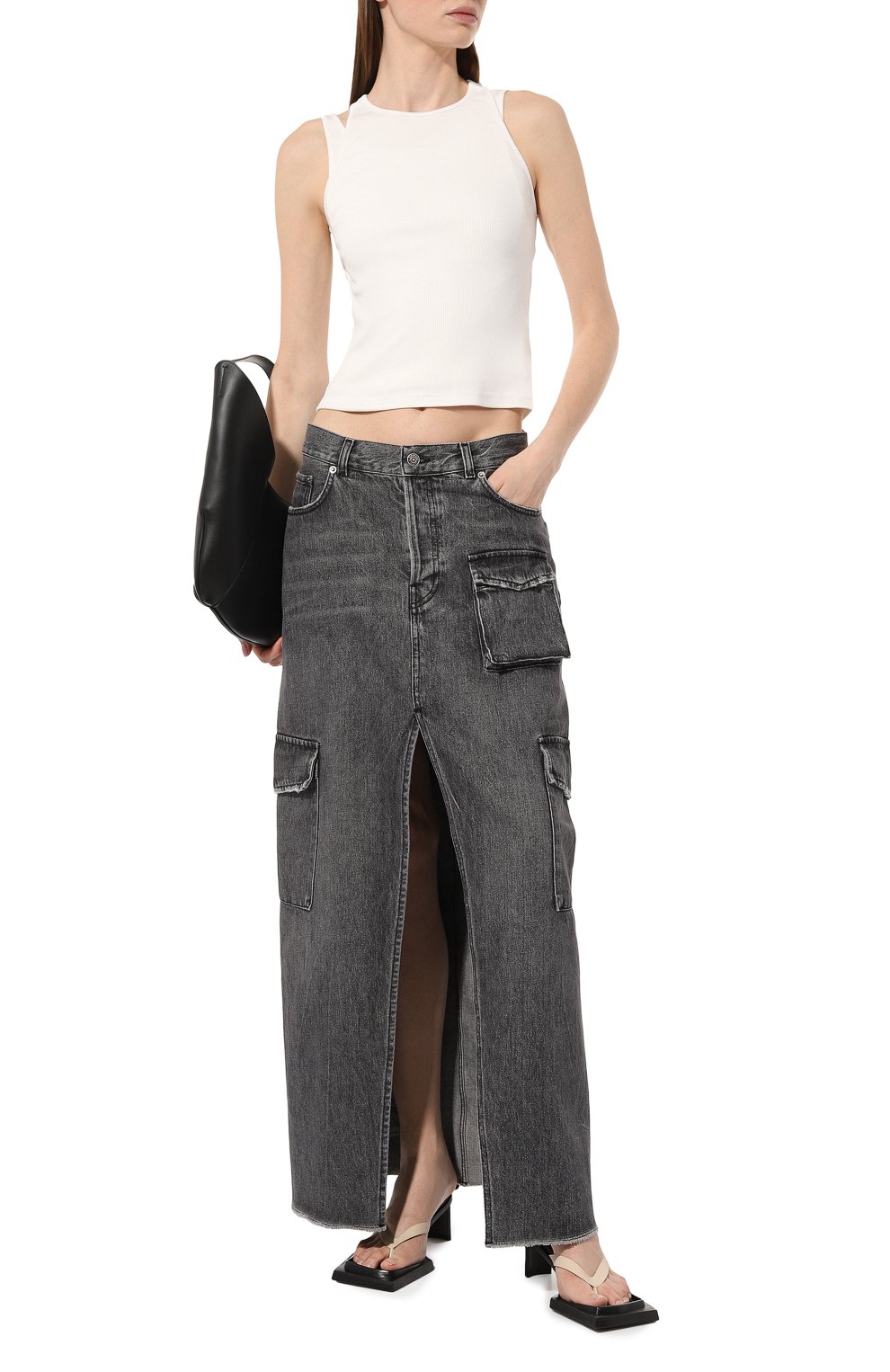 Хлопковая майка SUBTERRANEI, арт. P23subss23-037, фото 2