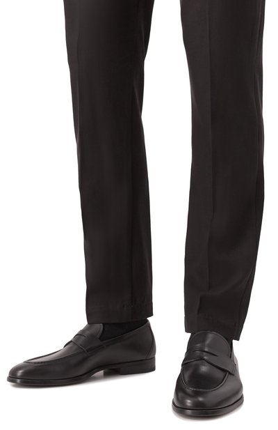 Кожаные пенни-лоферы magico penny MAGNANNI, арт. 25982/B0LTY, фото 3