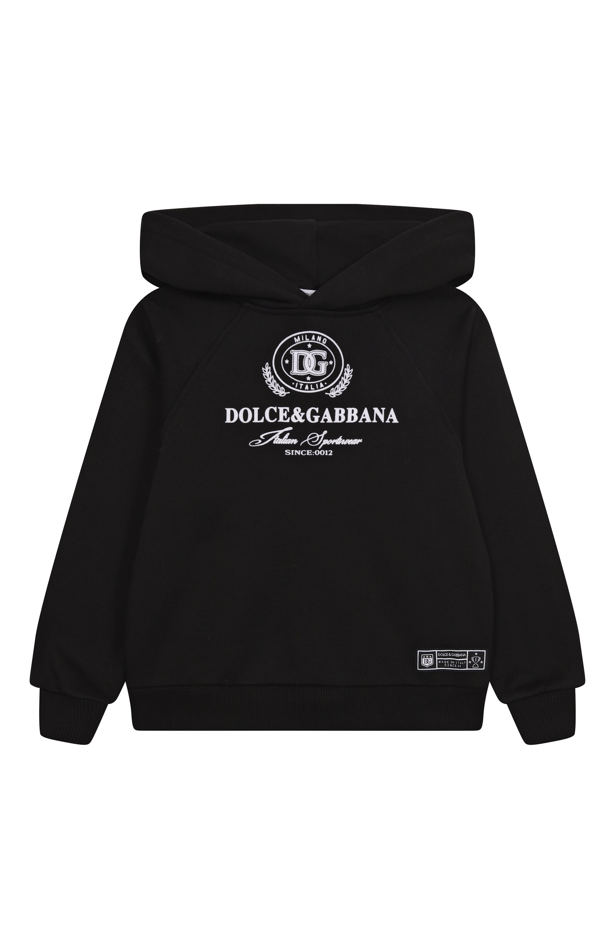 Хлопковое худи DOLCE & GABBANA, арт. L4JWKZ/G7N40/2-6, фото 1