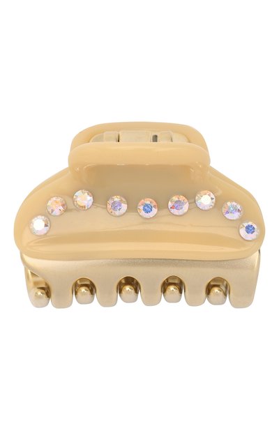 Заколка для волос ALEXANDRE DE PARIS светло-бежевого цвета по цене 7960 руб., арт. ICCB-12831-03P22 O, фото 3 Заколка для волос ALEXANDRE DE PARIS, арт. ICCB-12831-03P22 O, фото 3